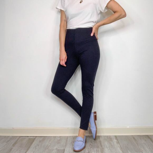 NWT LOFT ultra high rise ponte pants leggings black athleisure workwear 2995 - Picture 1 of 10